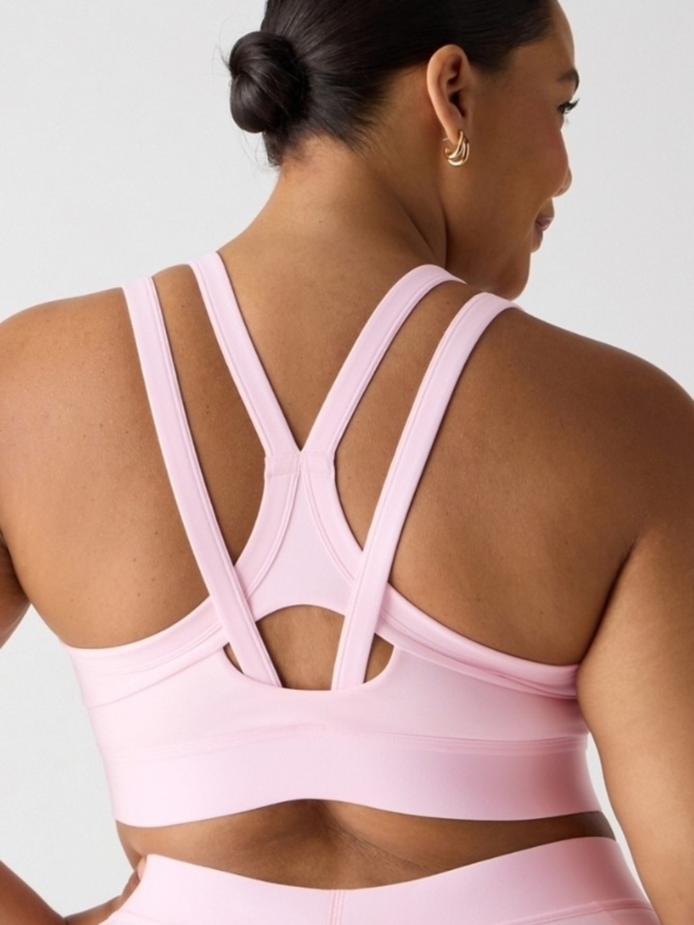Fabletics Principle Longline Medium Impact Sports Bra